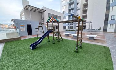 apartamento en arriendo en c.r mirador victoria piso 10. Cod A13954