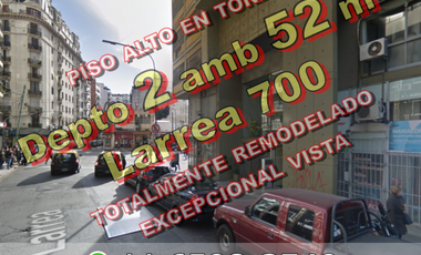 PISO ALTO EN TORRE - Departamento en Venta en Barrio Norte, 2 ambientes 52 m2 - Larrea 700