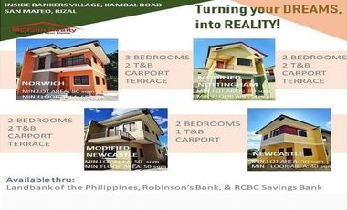 Birmingham Alberto San Mateo Rizal House and Lot For Sale in San Mateo Rizal