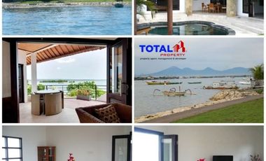 DIJUAL Villa Tepi Pantai Tanjung Benoa, beachfront jarang ada