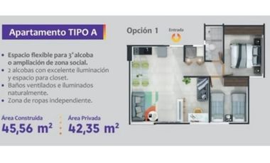 apartamento en venta en ciudad sur. Cod V3150