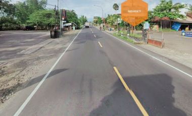 Tanah Murah Strategis Bonus Resto Jalan Raya Borobudur Magelang