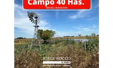 Campo en venta en Ranchos. 40 Has. ganaderas