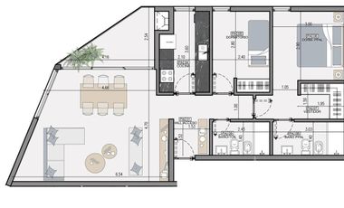 Departamento - San Isidro Centro