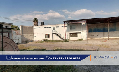IB-EM0578 - Terreno Industrial en Renta en Cuautitlán Izcalli, 3,800 m2.