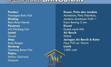 PERUMAHAN ELIT, HARGA IRIT, 5 MENIT DARI KAMPUS MERCUBUANA