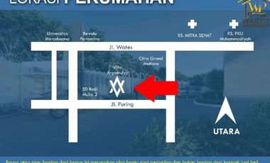 PERUMAHAN ELIT, HARGA IRIT, 5 MENIT DARI KAMPUS MERCUBUANA