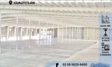 Rent of industrial warehouse in Cuautitlán