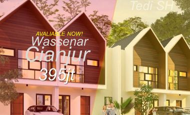 Cluster cantik ala villa sejuk Hunian asri 300jtan diCianjur Dkt PUNCAK