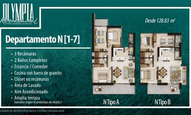 Preventa departamentos de 3 recámaras Acapulco diamante Olympia