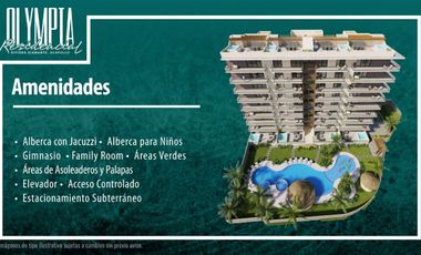 Preventa departamentos de 3 recámaras Acapulco diamante Olympia