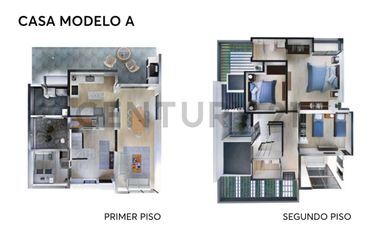 Venta de modernas y exclusivas casas en Santa Maria del Mar, Sto. Domingo.