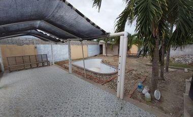 Puerto Cayo - Beach House: Se Vende Casa en Zona Rural y Cerca del Mar en Puerto Cayo