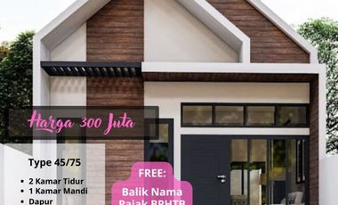 Dijual Rumah Baru Siap Bangun Desain Scandinavian di Kudus