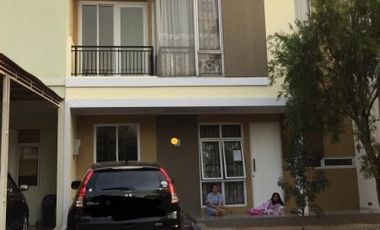Dijual Rumah The Icon Eastern Cosmo BSD City Tangerang Semi Furnished Murah* Rumah 2lantai sudah renov semi furnished