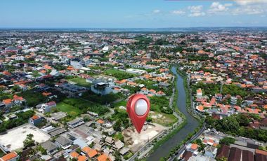 Tanah 2500m2 di Kawasan Komplek Villa dekat Legian