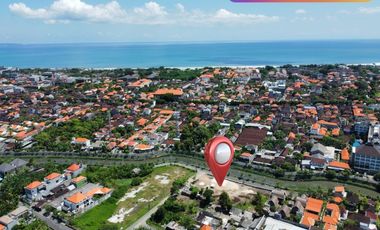 Tanah 2500m2 di Kawasan Komplek Villa dekat Legian
