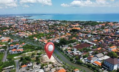 Tanah 2500m2 di Kawasan Komplek Villa dekat Legian