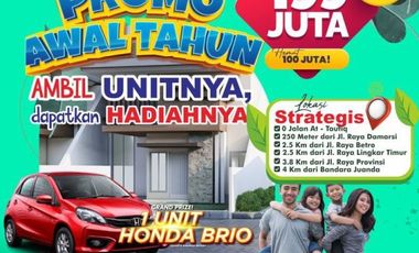 NEW LAUNCHING! DIAMOND VILLAGE JUANDA 4, Hunian Murah dan Strategis Booking Sekarang Sebelum Kehabisan!