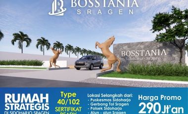 Investasi rumah murah akses mudah ke tengah kota Sragen