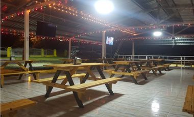 VENDO CABAÑA, RESTAURANTE Y TERRENO DE 5000M2 INTERAMERICANA
