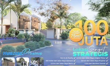 Diskon, Dijual Tanah Modern Dekat Sidoarjo 100 Juta
