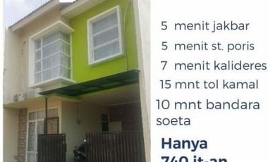Rumah 2 Lantai Nempel dengan Jakarta Barat