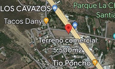 Terreno COMERCIAL EN RENTA EN LOS CAVAZOS