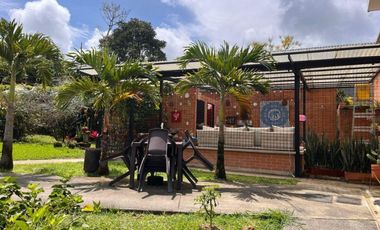 casa campestre en venta en vereda guacas. Cod V5522