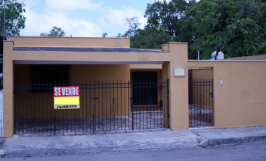 Casa de una planta en Itzimná, Mérida.