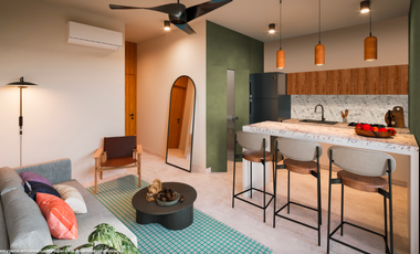 Departamento de dos habitaciones en venta dentro de Mérida en Díaz Ordaz