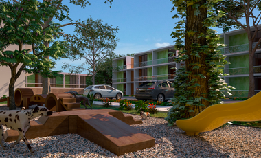 Departamento de dos habitaciones en venta dentro de Mérida en Díaz Ordaz