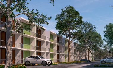 Departamento de dos habitaciones en venta dentro de Mérida en Díaz Ordaz