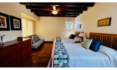 Quinta en renta en Malinalco ideal para eventos con jardin muy amplio