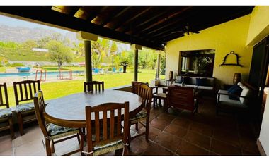 Quinta en renta en Malinalco ideal para eventos con jardin muy amplio