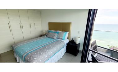 Venta Departamento de lujo frente al mar edf. Poseidón Manta Ecuador.