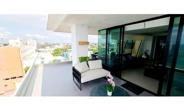 Venta Departamento de lujo frente al mar edf. Poseidón Manta Ecuador.