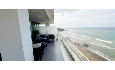 Venta Departamento de lujo frente al mar edf. Poseidón Manta Ecuador.