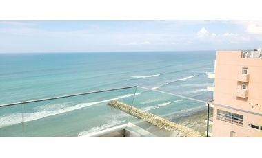 Venta Departamento de lujo frente al mar edf. Poseidón Manta Ecuador.