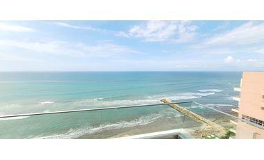 Venta Departamento de lujo frente al mar edf. Poseidón Manta Ecuador.