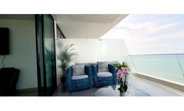 Venta Departamento de lujo frente al mar edf. Poseidón Manta Ecuador.
