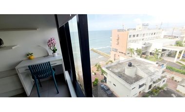 Venta Departamento de lujo frente al mar edf. Poseidón Manta Ecuador.
