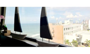 Venta Departamento de lujo frente al mar edf. Poseidón Manta Ecuador.