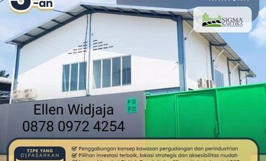 Gudang Sigma Kartika Green Warehouse Gunung Sindur Serpong SHM
