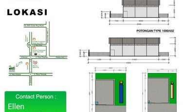 Gudang Sigma Kartika Green Warehouse Gunung Sindur Serpong SHM