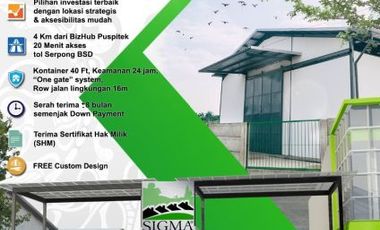 Gudang Sigma Kartika Green Warehouse Gunung Sindur Serpong SHM