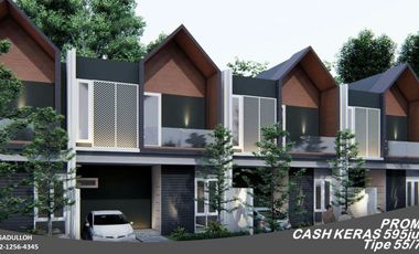 Rumah dijual di Jawa Barat, Cimahi - Parkir mobil