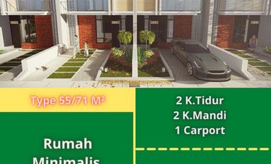 Hunian Minimalis Modern 2 lantai di Cimahi Utara 600 Jutaan