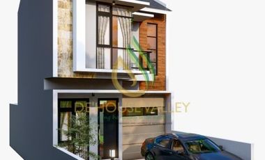 Rumah 2 Lantai Murah design Modern di Cidahu Cipageran