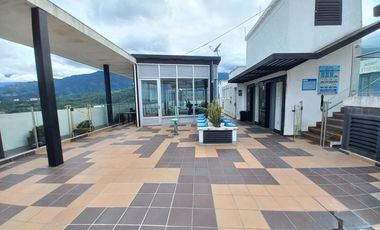 apartaestudio en arriendo en edificio infinity piso 24. Cod A13728